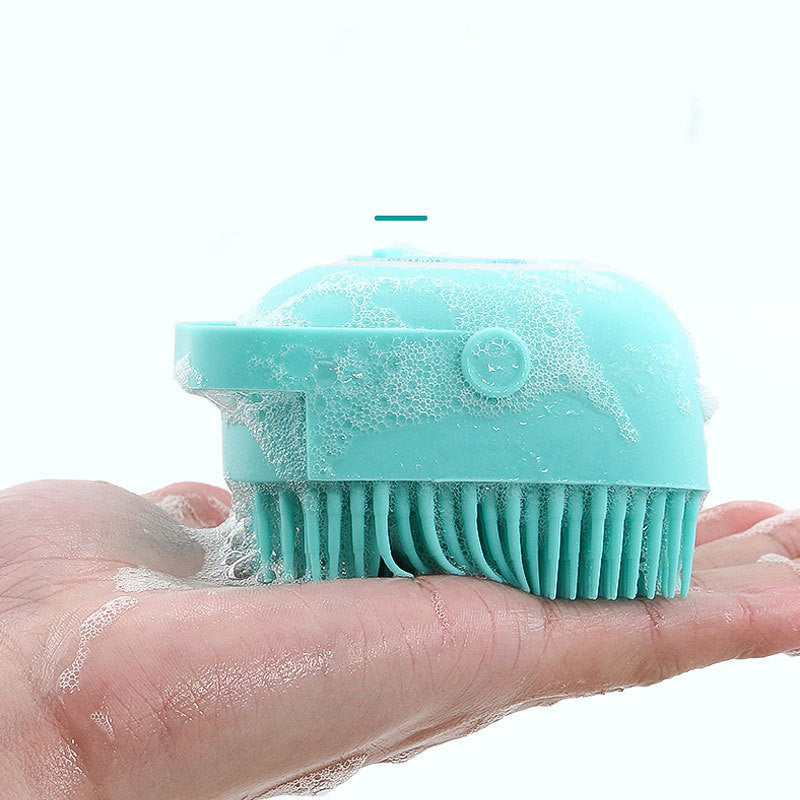 2-in-1 Pet Shampoo and Grooming Brush
