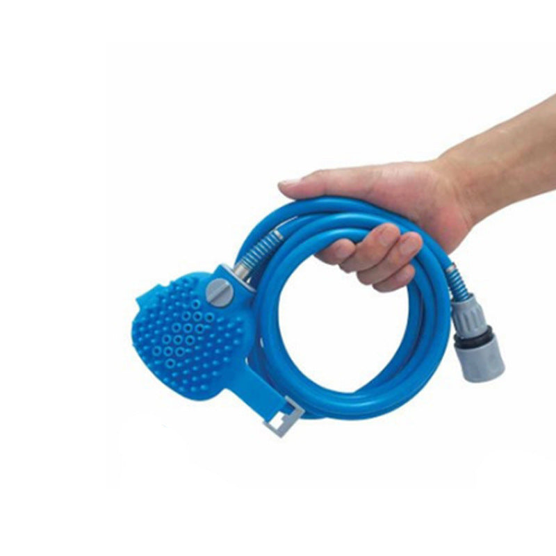 Scrub and Spray Glove for Pet Bathing