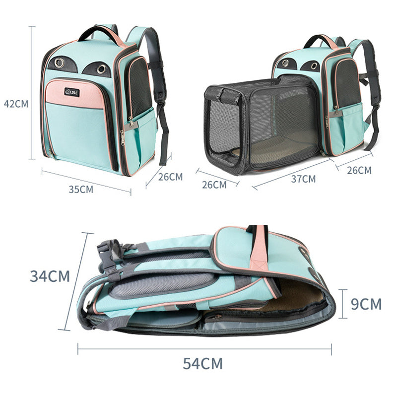 Expandable Travel Backpack for Pets