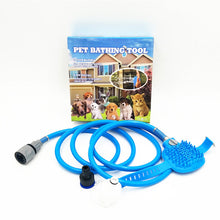 Scrub and Spray Glove for Pet Bathing