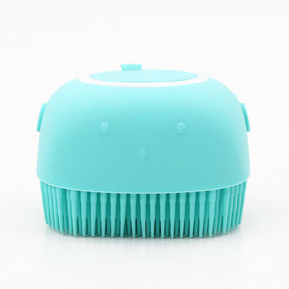 2-in-1 Pet Shampoo and Grooming Brush