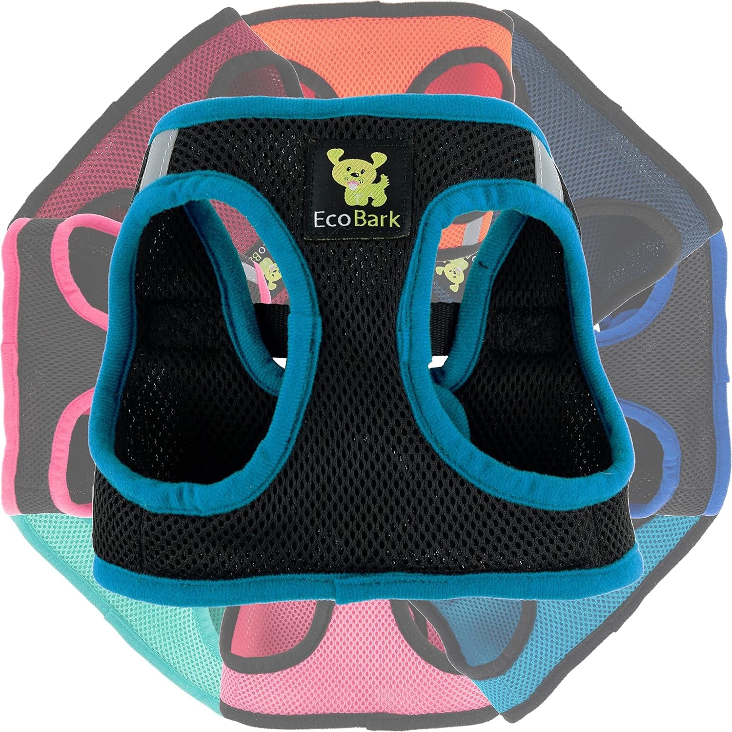 Reflective and Adjustable Teacup Harness 
