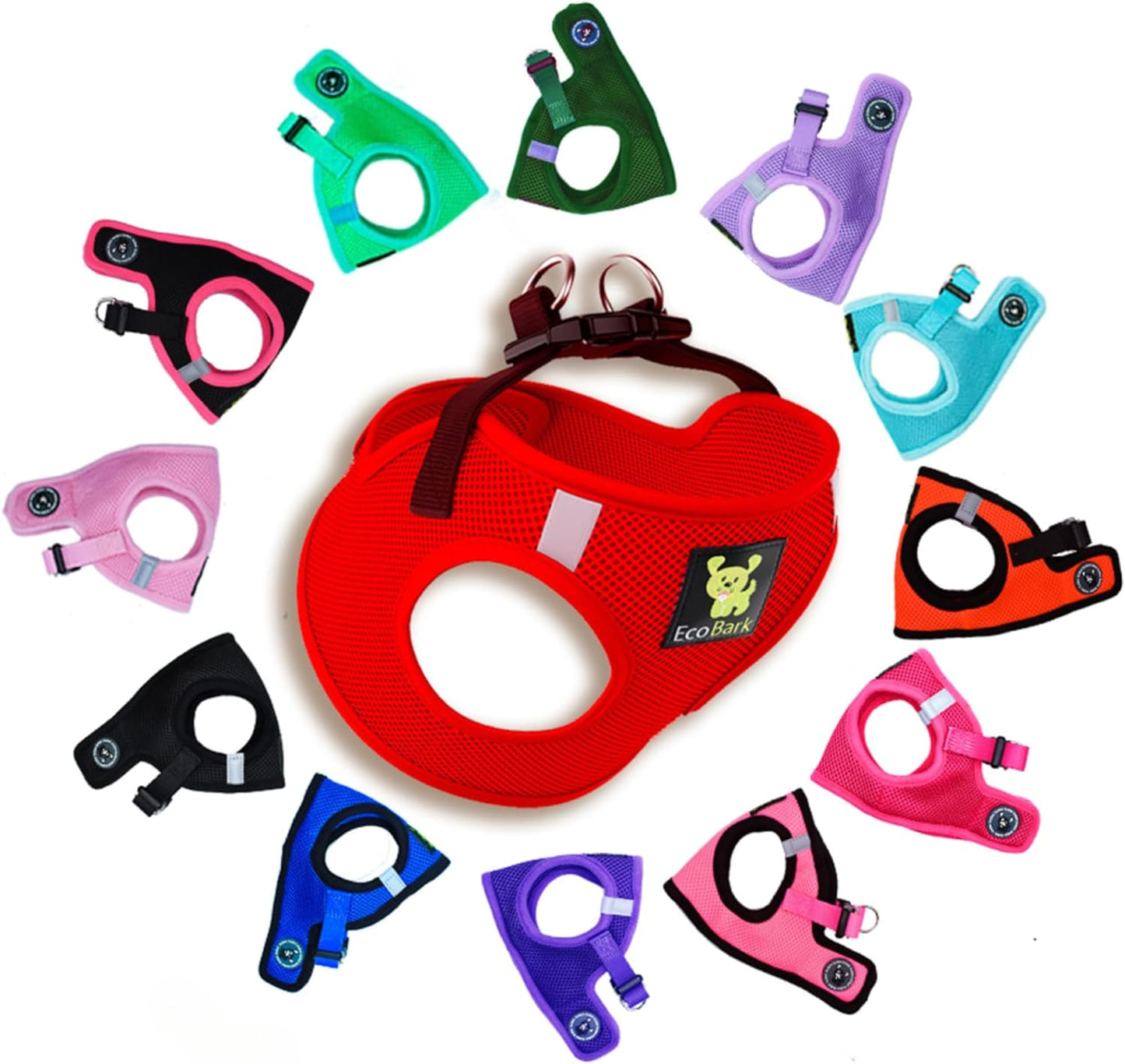 Reflective and Adjustable Teacup Harness 