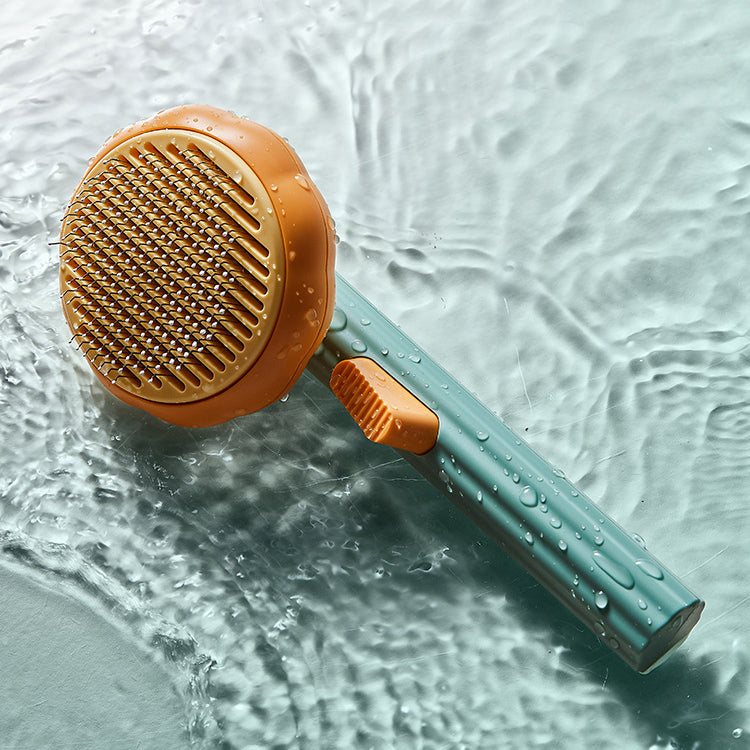 Pumpkin Design Grooming Comb for Pets