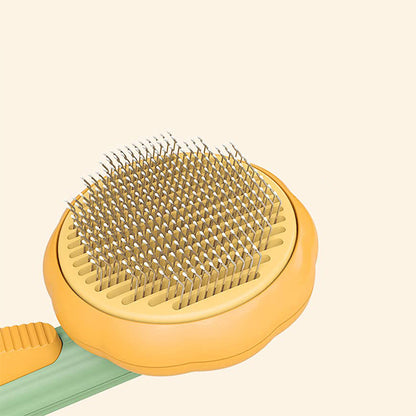 Pumpkin Design Grooming Comb for Pets