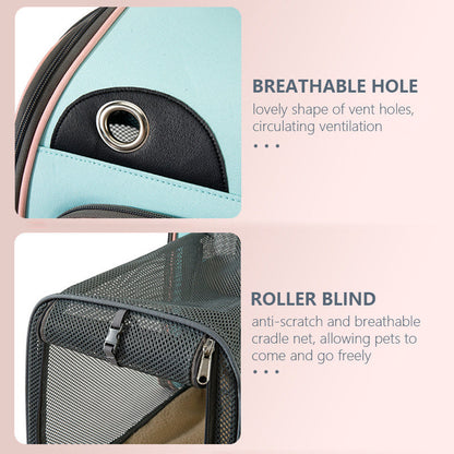 Expandable Travel Backpack for Pets