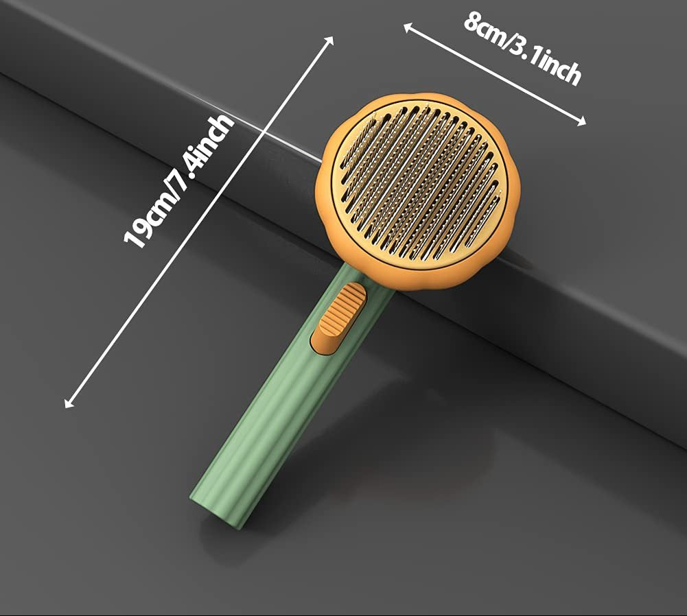 Pumpkin Design Grooming Comb for Pets