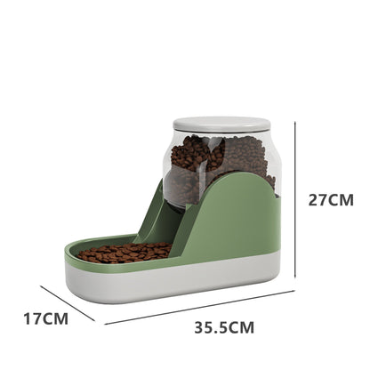 Dual Pet Water and Food Dispenser