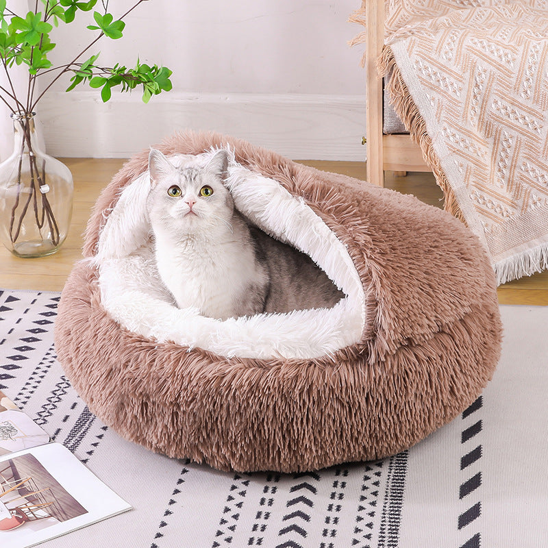 Ultra-Soft Plush Bed for Pets